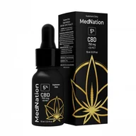 Suplementy naturalne - MED NATION Olejek CBD RAW 750mg 5% 15ml Med Nation TOW017720 - miniaturka - grafika 1