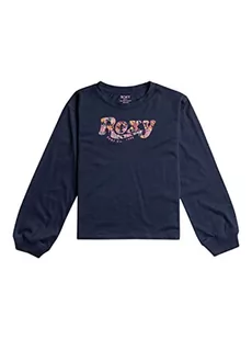 ROXY Modna koszulka dziewczęca niebieska 4 - Koszulki dla dziewczynek - miniaturka - grafika 1