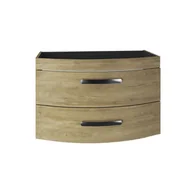 Szafki łazienkowe - Szafka łazienkowa pod umywalkę Devo Vena 2.0 80 cm oak endgrain classic synchro VE2-SU2S80-1-F108L65 - miniaturka - grafika 1