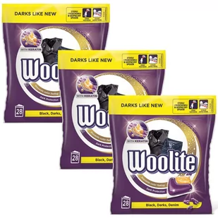 Woolite Kapsułki do Prania Care Dark Color 84 szt - Środki do prania - miniaturka - grafika 1