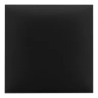 Panele ścienne i boazeria - Panel Ścienny 3D Tapicerowany Kwadrat 40X40 Cm Czarny S01 Ekoskóra - miniaturka - grafika 1