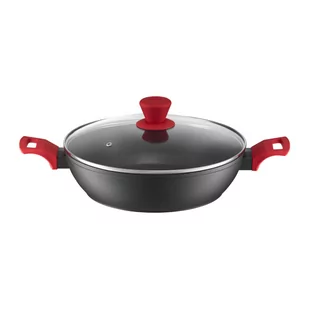 Patelnia głęboka Karo z powłoką Qualum Basic 28 cm AMBITION - Patelnie - miniaturka - grafika 1