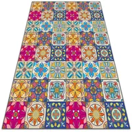 Dywany - Modny winylowy dywan Portugalskie kafle 80x120 cm - miniaturka - grafika 1
