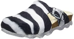 Superfit Jellies Kapcie Dziewczynki, Czarno-biały 0020, 36 - Kapcie damskie - miniaturka - grafika 1