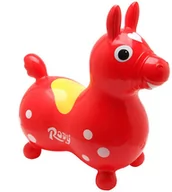 Piłki dla dzieci - Konik skoczek Rody do skakania GYMNIC Czerwony - miniaturka - grafika 1