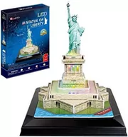 Puzzle - Cubicfun Puzzle 3D 37 el Statua Wolności LED L505h - miniaturka - grafika 1
