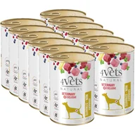 Mokra karma dla kotów - 4Vets Dog Urinary Non-struvite 12x400g - miniaturka - grafika 1