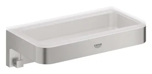 Grohe QuickFix Start Cube - Półka, długość 20 cm, Supersteel 41107DC0 - Półki łazienkowe - miniaturka - grafika 1
