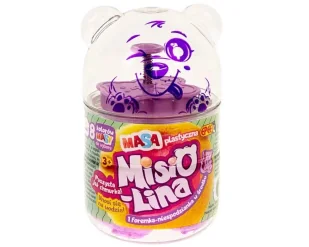 Misiolina Masa plastyczna czerwona 60g + 1 foremka - EPEE - Masy plastyczne - miniaturka - grafika 1