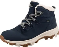 Moda i Uroda OUTLET - Jack Wolfskin Damskie buty typu sneaker Everquest Texapore Mid W, Dark Blue Off White, 37 EU - miniaturka - grafika 1