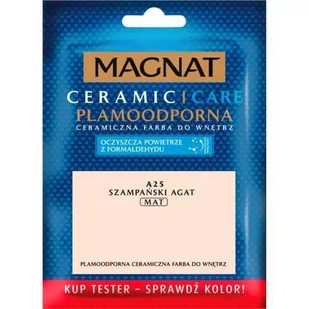 Magnat Care Tester koloru szampański agat 30 ml - Farby wewnętrzne - miniaturka - grafika 1