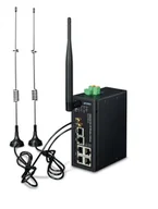 Pozostałe akcesoria sieciowe - PLANET Industrial 4G LTE Cellular WL gateway/kontroler ICG-2510W-LTE-EU - miniaturka - grafika 1