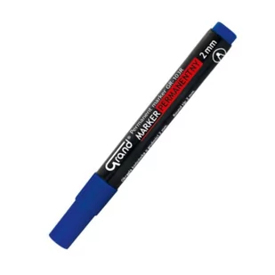 KW Trade Marker permanentny niebieski okrągła końcówka - Przybory szkolne - miniaturka - grafika 2