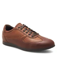 Sneakersy męskie - Sneakersy Lanetti BOBO-23 MBS Brązowy - miniaturka - grafika 1