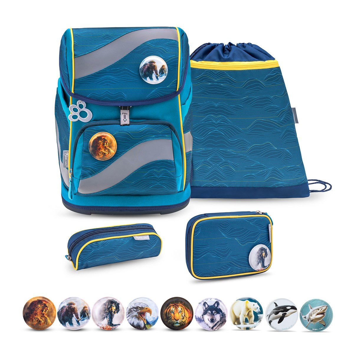 Ergonomiczny plecak szkolny Belmil Smarty Torba szkolna 