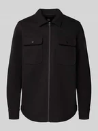 Kurtki męskie - Kurtka koszulowa o kroju regular fit z zamkiem błyskawicznym - miniaturka - grafika 1