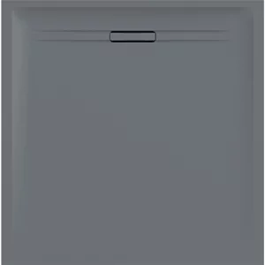 Geberit 550.260.00.2 Brodzik kwadratowy Sestra 90x90 cm szary - Przyciski spłukujące - miniaturka - grafika 1