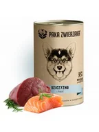 Mokra karma dla psów - Paka zwierzaka Paka Zwierzaka Dziczyzna i łosoś karma mokra dla psa w każdym wieku 400g - miniaturka - grafika 1