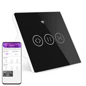 Systemy inteligentnych domów - Appartme Włącznik dotykowy do rolet czarny - miniaturka - grafika 1