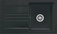 Zlewozmywaki - SystemCeram KARA 85 NIGRA 87 (czarny mat) (50000187) - miniaturka - grafika 1