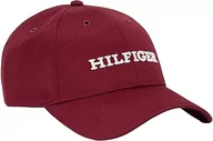 Czapki damskie - Tommy Hilfiger Męska czapka Hilfiger, Rouge, jeden rozmiar, Czerwony, Rozmiar uniwersalny - miniaturka - grafika 1