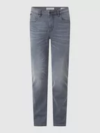 Spodnie męskie - Jeansy o kroju regular slim fit z dodatkiem streczu model ‘Josh’ - miniaturka - grafika 1