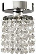 Candellux Royal 1 Plafon Oprawa sufitowa czarno-przezroczysty 91-35915 , przezroczysty 91-27965