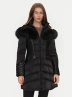 Kurtki damskie - Guess Kurtka puchowa New Oxana W4BL61 WGLZ0 Czarny Regular Fit - miniaturka - grafika 1