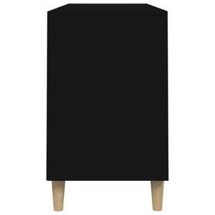 Szafka na buty, czarna, 102x36x60 cm, materiał drewnopochodny - Szafki na buty - miniaturka - grafika 7
