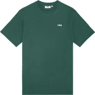 Koszulki męskie - Fila Koszulka męska Fila Laas Regular Tee zielona FAM0874 60105 S - miniaturka - grafika 1