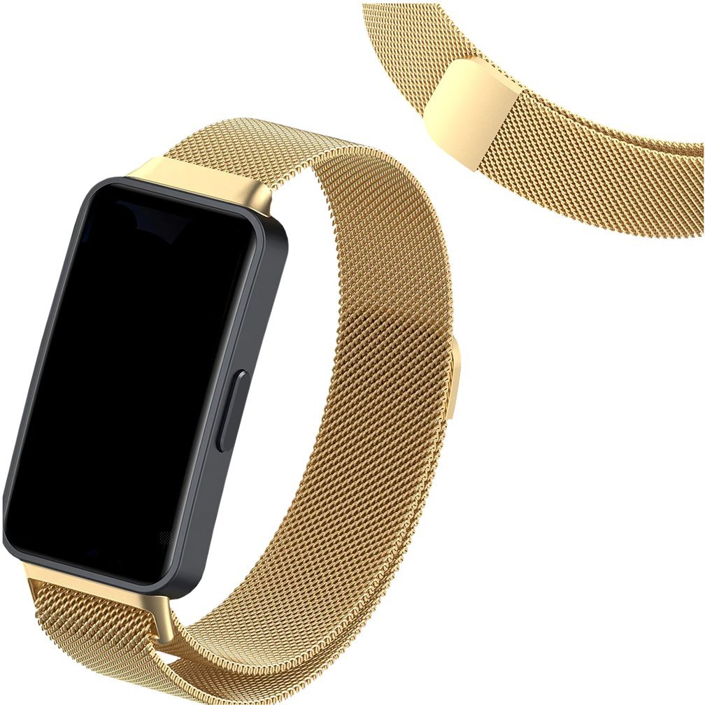 ChronSmarta Pasek ChronSmarta do smartband'a Huawei Band 8 / 9 / 10 Złoty