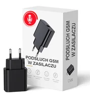 Podsłuchy - PODSŁUCH GSM W ŁADOWARCE ZASILACZ DETEKCJA DŹWIĘKU - miniaturka - grafika 1