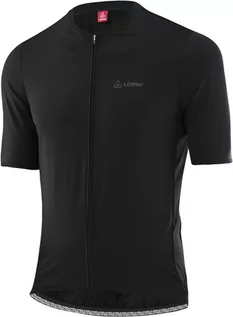 Koszulki rowerowe - Löffler Clear Hotbond Full Zip Bike Jersey Men, czarny EU 56 2022 Koszulki kolarskie - grafika 1
