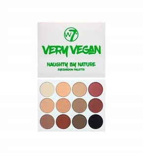 W7 Very Vegan Naughty By Nature Eyeshadow Palette Paleta 9 Cieni Do Powiek - Cienie do powiek - miniaturka - grafika 1