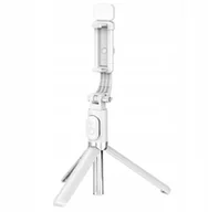 Selfie stick - Selfie Stick Statyw Na Telefon Pilot Na Bluetooth Uchwyt ZS8 Biały - miniaturka - grafika 1