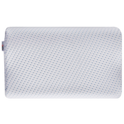 Poduszki - Beliani Poduszka żelowa memory foam 50 x 30 cm biała MOCO - miniaturka - grafika 1
