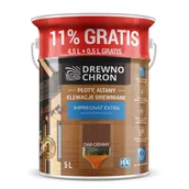 Farby i impregnaty do drewna - Impregnat EXTRA powłokotwórczy dąb ciemny 4,5L+11% gratis - miniaturka - grafika 1