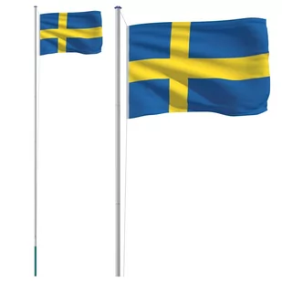 Lumarko Flaga Szwecji z masztem, 6,23 m, aluminium - Flagi i akcesoria - miniaturka - grafika 3