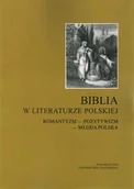 Religia i religioznawstwo - Wydawnictwo Uniwersytetu Gdańskiego Biblia w literaturze polskiej - Wydawnictwo Uniwersytetu Gdańskiego - miniaturka - grafika 1