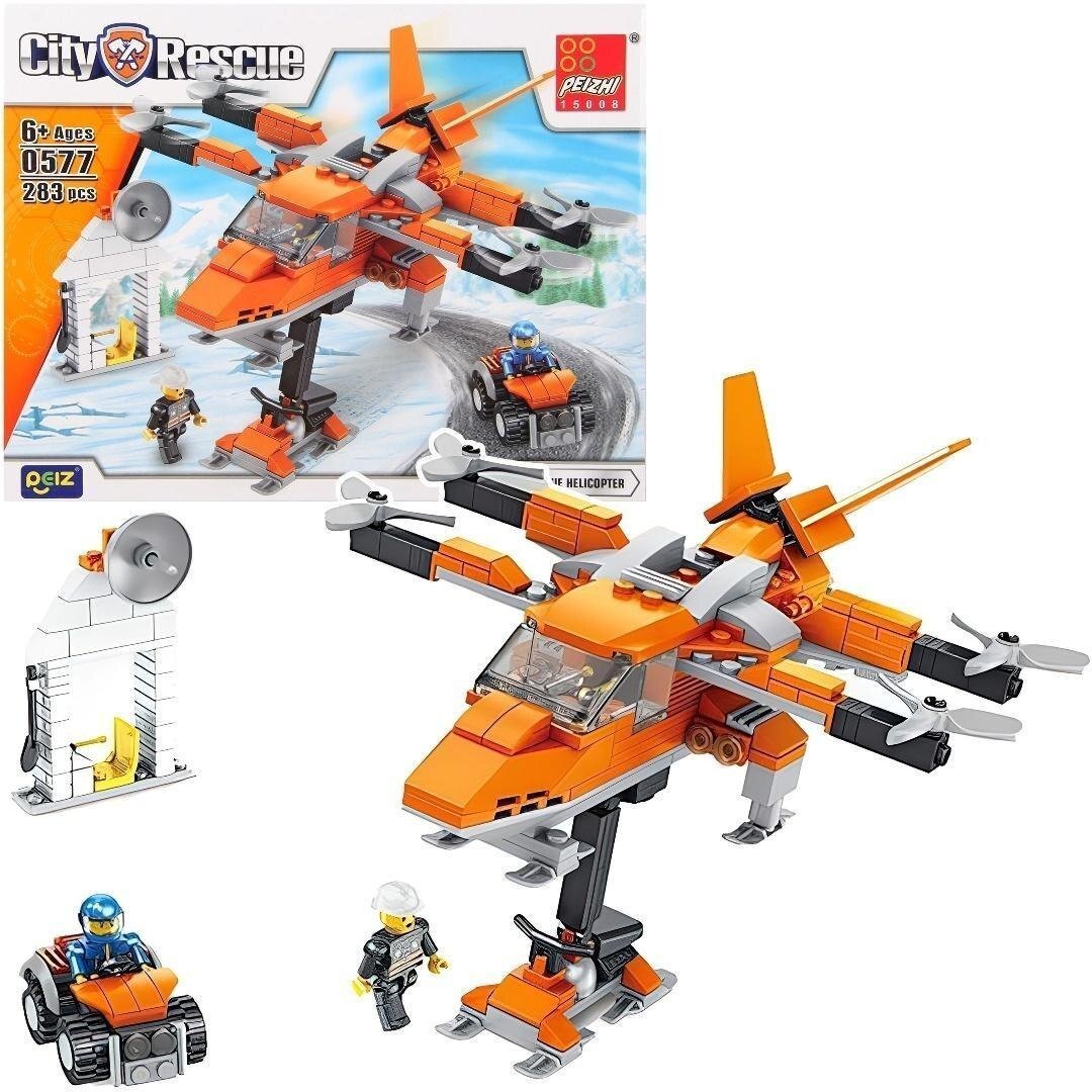 Trifox Klocki samolot ratowniczy 283el