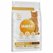Sucha karma dla kotów - IAMS Adult Hairball 10 kg - miniaturka - grafika 1