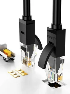Ugreen kabel przewód internetowy sieciowy Ethernet patchcord RJ45 Cat 6 UTP 1000Mbps 3 m niebieski (NW102 11203) - Patchcordy - miniaturka - grafika 6