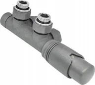 Akcesoria grzewcze - Perfexim PHA-036G Zestaw termostat. kątowy z nast. wstępną do podł.grzejn.grafit - miniaturka - grafika 1