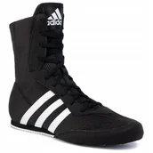 Buty sportowe męskie - Buty bokserskie Adidas Box Hog 2.0 FX0561 Unisex Czarne 41 1/3 - miniaturka - grafika 1