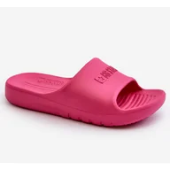 Buty dla dziewczynek - Lekkie Piankowe Klapki Dziecięce Big Star NN374560 Fuksja różowe - miniaturka - grafika 1