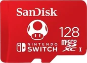 Karty pamięci - Karta SanDisk Nintendo Switch MicroSDXC 128 GB Class 10 UHS-I/U3 A1 V30 SDSQXAO-128G-GNC - miniaturka - grafika 1
