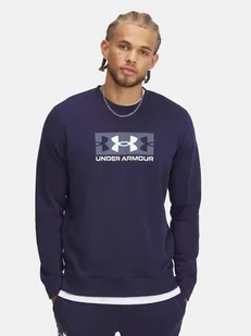 Bluza męska Under Armour Rival Terry Log 1390140-410 Granatowy Roz. 3XL - Bluzy męskie - miniaturka - grafika 1