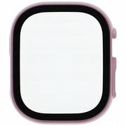 Akcesoria do smartwatchy - Bizon Etui Case+Glass do Apple Watch Ultra 49mm, różowe - miniaturka - grafika 1