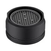 Akcesoria do armatury i ceramiki - Kuchinox perlator do baterii wannowej czarny CPB71ED - miniaturka - grafika 1