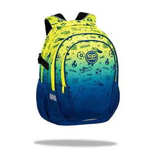 Coolpack Factor Plecak szkolny Unisex - Dla dzieci i młodzieży, 2t piłka nożna, 46 x 32 x 17 cm, designerski - Plecaki szkolne i tornistry - miniaturka - grafika 1